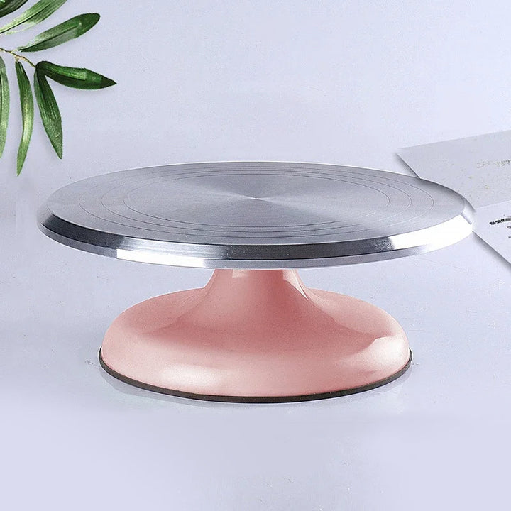 Bakingverktøy Aluminiumlegering Kake Snurrende Bord Kake Montering Bord | Skanto