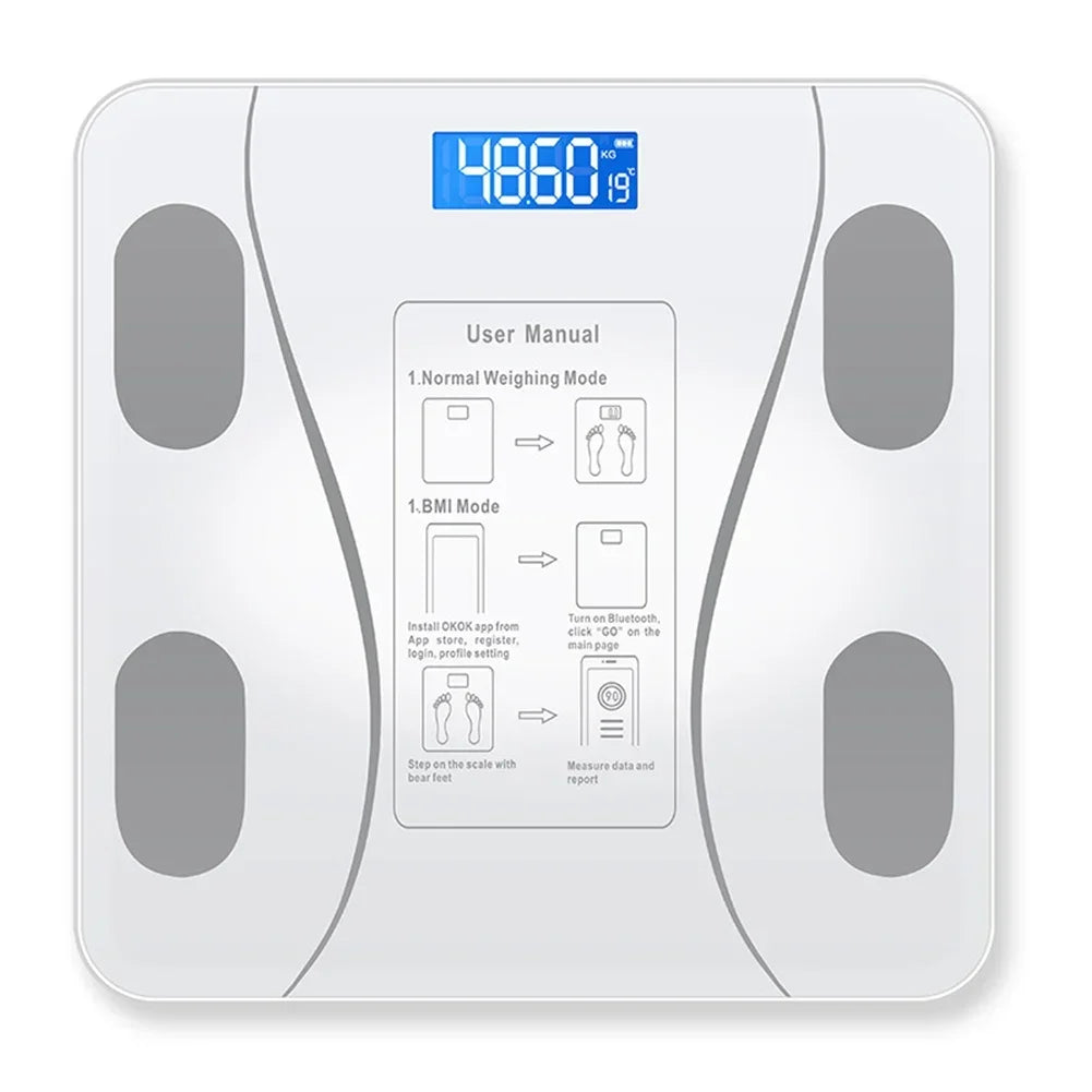 Skanto | Skala Impedans Meter - Nøyaktig Fettprosent og BMI