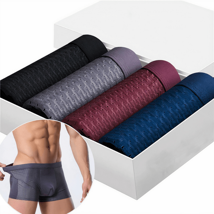 Skanto | BAMBOOWEAR – Herre Bambus Boxer Shorts for Ultimat Komfort