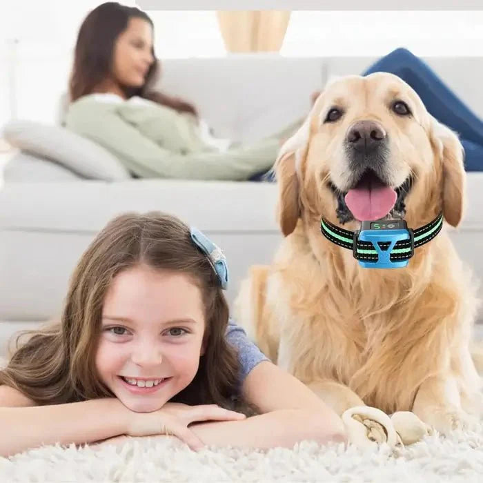 BarkSmart • Oppladbart anti-bjeffhalsbånd