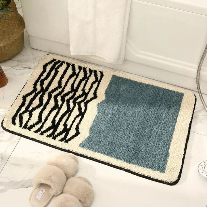 BathCush – Weiche Badematte mit rutschfester Unterseite for elegante Badezimmer