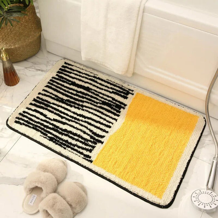 BathCush – Weiche Badematte mit rutschfester Unterseite for elegante Badezimmer