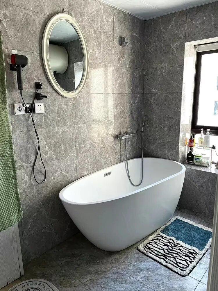 BathCush – Weiche Badematte mit rutschfester Unterseite for elegante Badezimmer