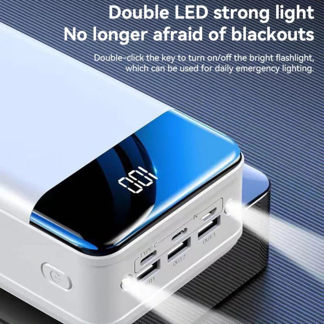 Skanto | Batteri 30000mAh - Hurtiglading - VoltTitan
