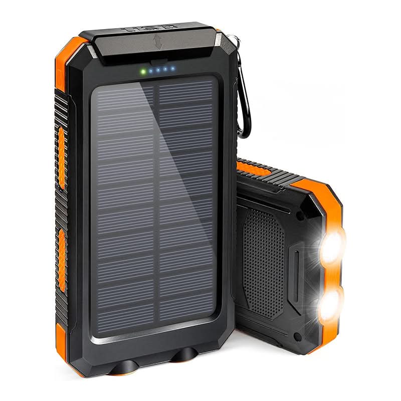 Skanto | Solenergi Bank 20000mAh med LED Lys