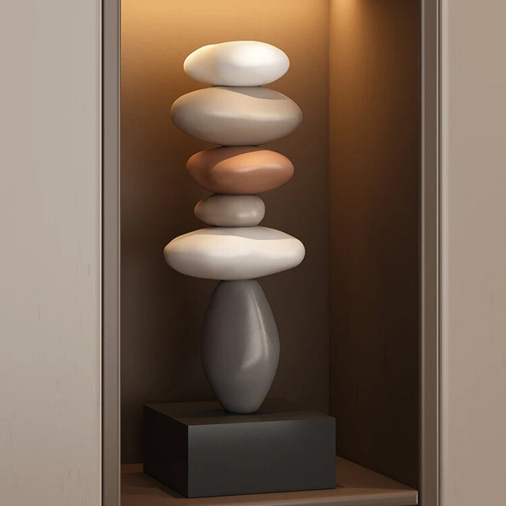 StoneBalance - Moderne stabil steinskulptur Skanto