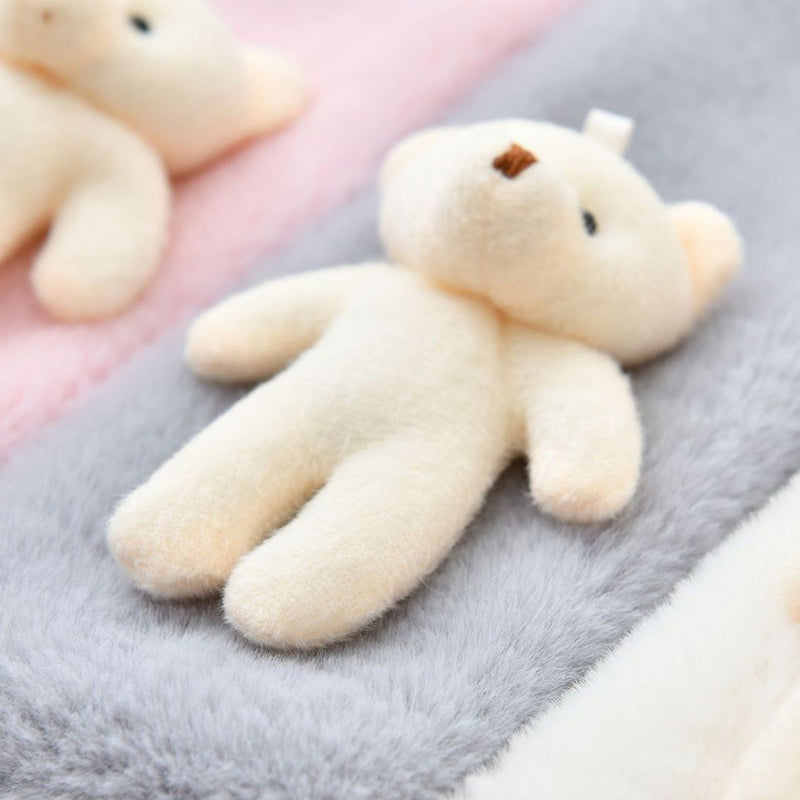 Skanto | Sweet Bear Plush Bib For Adults And Children