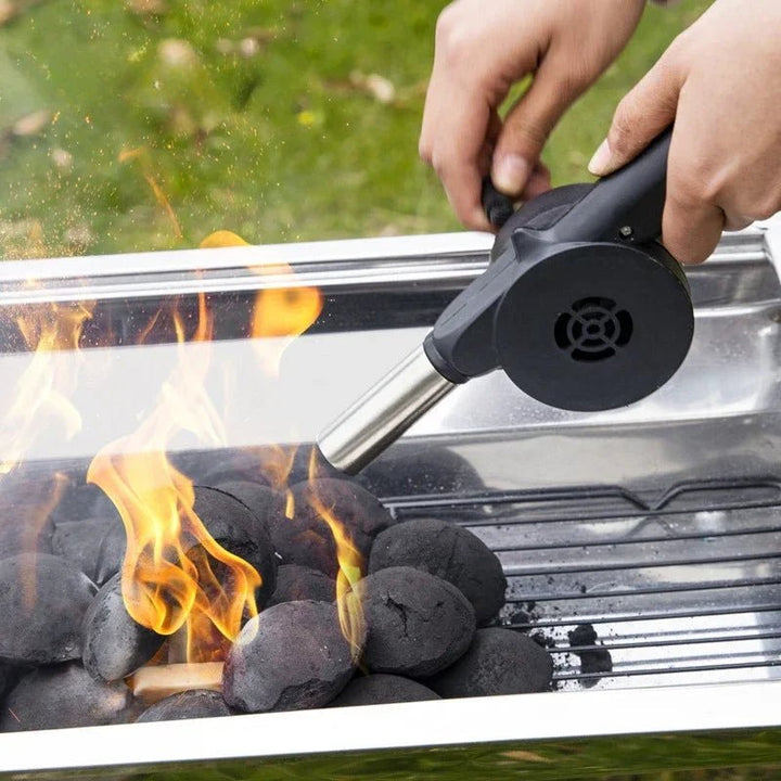 Skanto | BBQ BREEZE – Håndoperert vifte for enkel grilling