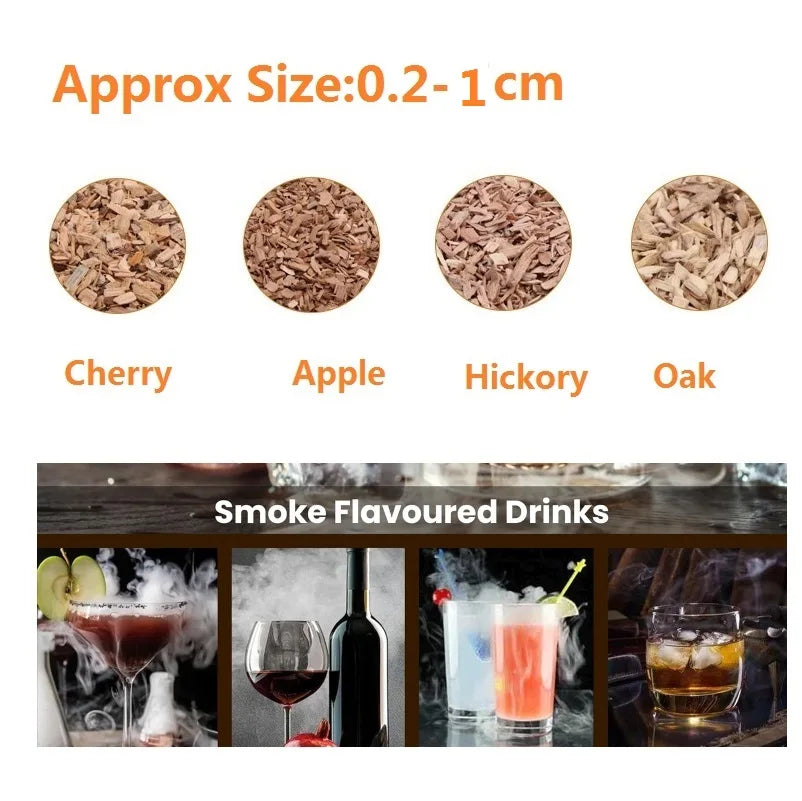 BBQ Smakskips for Røykgrill Kvern-tørket Naturlig Røykved | Skanto