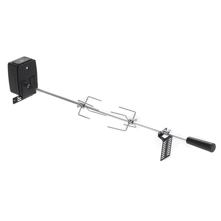 BBQ Grill Motor Kjøttgafler Sett Automatisk Spydstang Rotisser Kit | Skanto