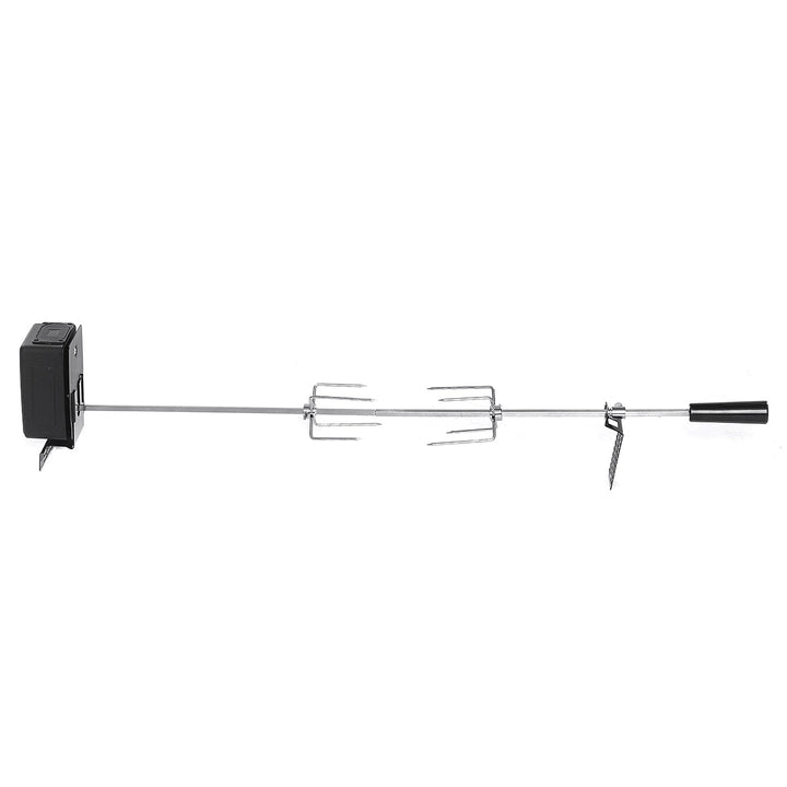 BBQ Grill Motor Kjøttgafler Sett Automatisk Spydstang Rotisser Kit | Skanto