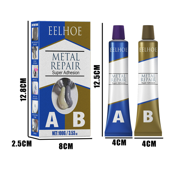 Magisk Metall Reparasjonslim (A&B) | Skanto