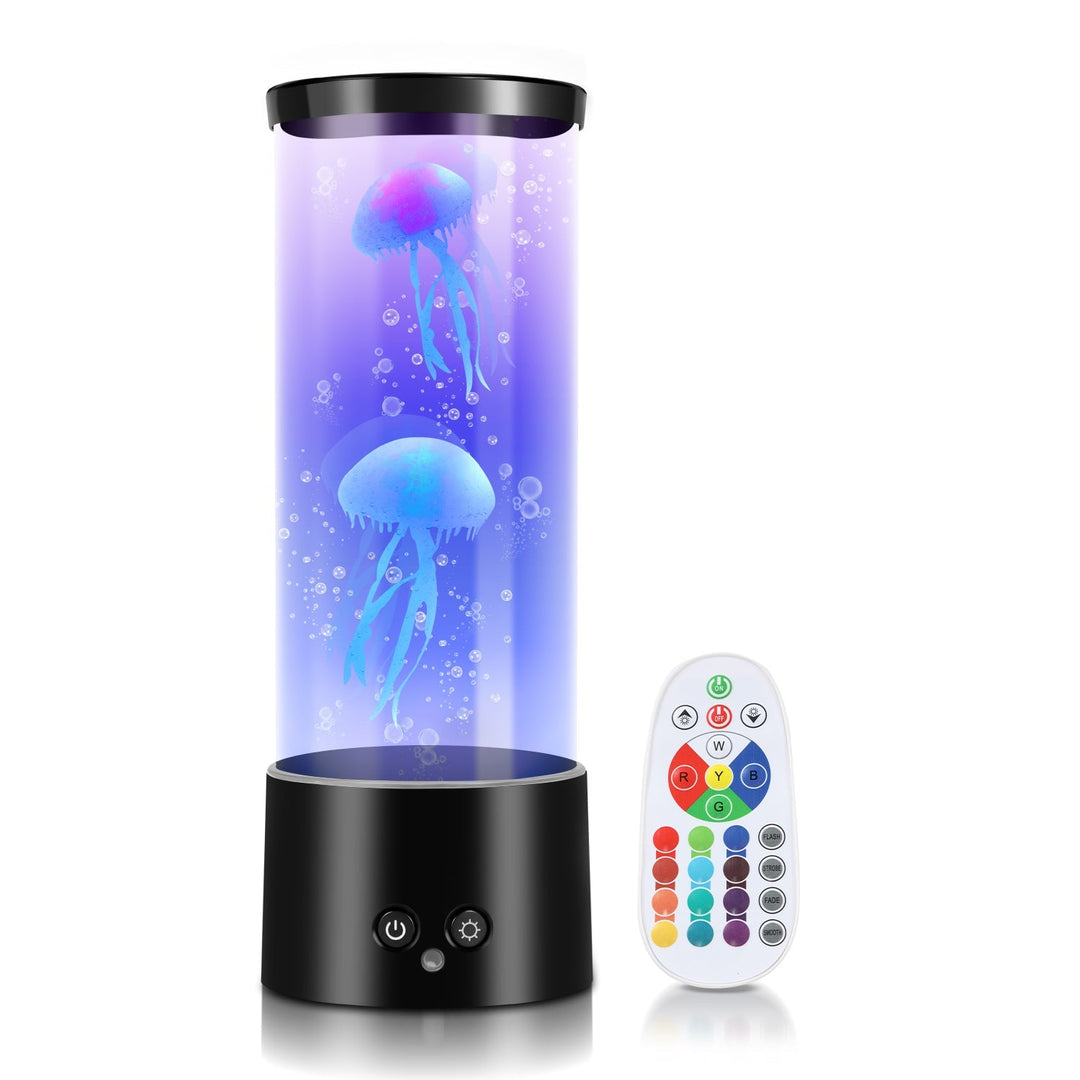Jellyfish Lampe RGB med Fjernkontroll | Skanto