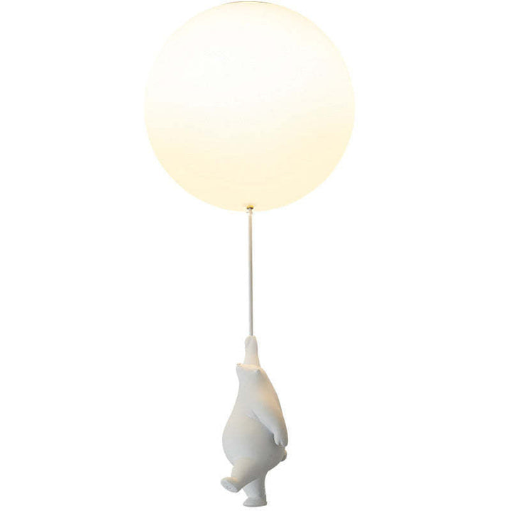 SkyDream Barns taklampe med bjørn og ballong – Lekent design og energieffektiv LED-belysning