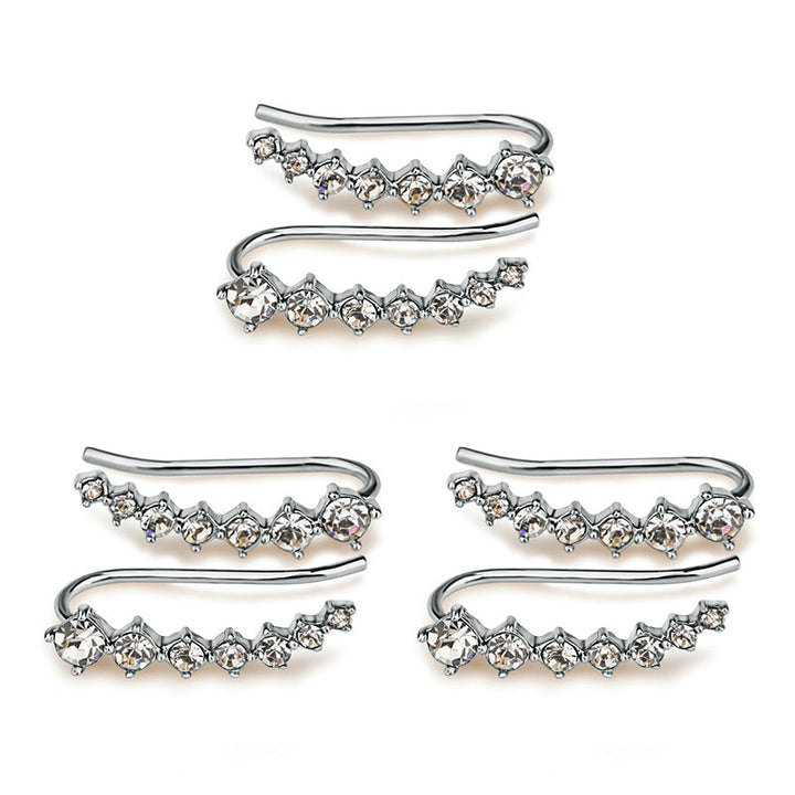Skanto | Seven Star Diamond Stud Earrings
