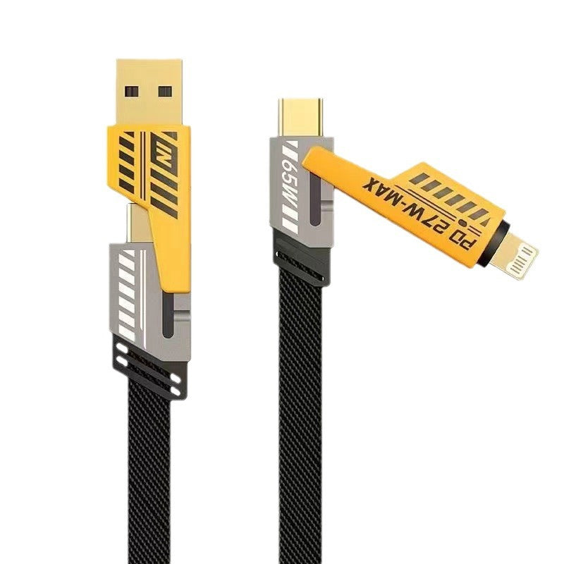 Skanto | 4 i 1 PD 65W Hurtigladerkabel