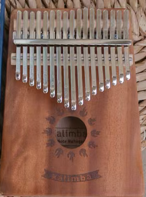 Skanto | 17-tangent Kalimba Tommel Piano Bærbar Tre Finger Piano Instrument