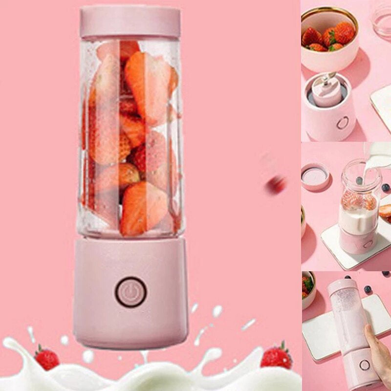 Skanto | Mini Hjelper Bærbar Fruktjuice Mixer
