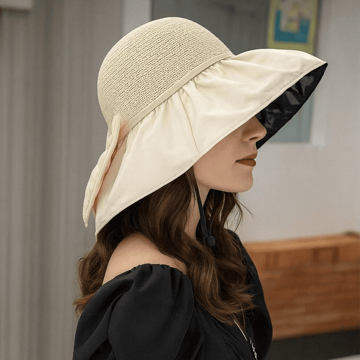 Skanto | BELLEBRIM – Bred Brim Solhatt for UV Solbeskyttelse