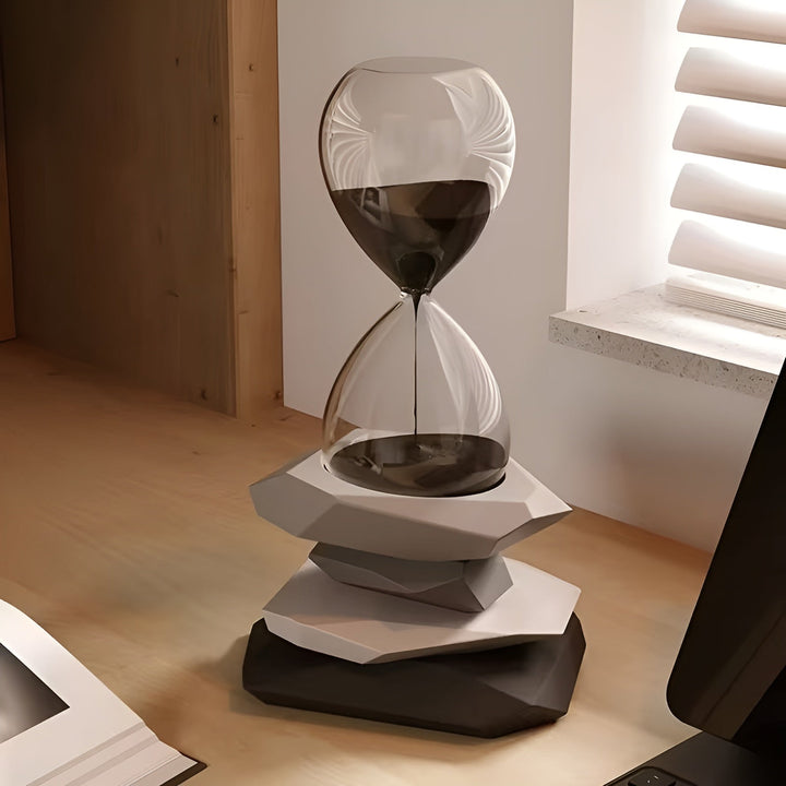 Minimalistisk timeglass – tidløst og dekorativt | Perfekt for stue og kontor