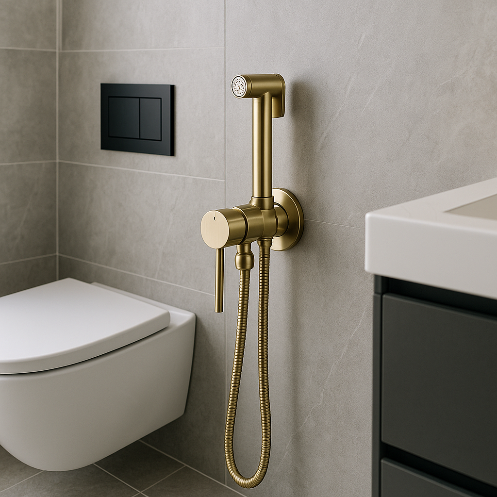 Skanto | Always Clean Veggmontert Bidet Spraykranett Sett