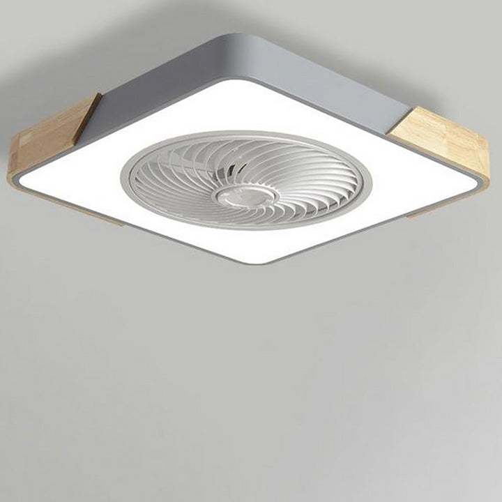 Skanto | Integrert LED Taklampe og Vifte Uten Blader med Fjernkontroll