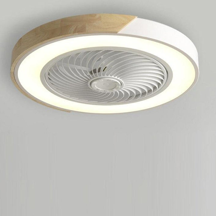 Skanto | Integrert LED Taklampe og Vifte Uten Blader med Fjernkontroll