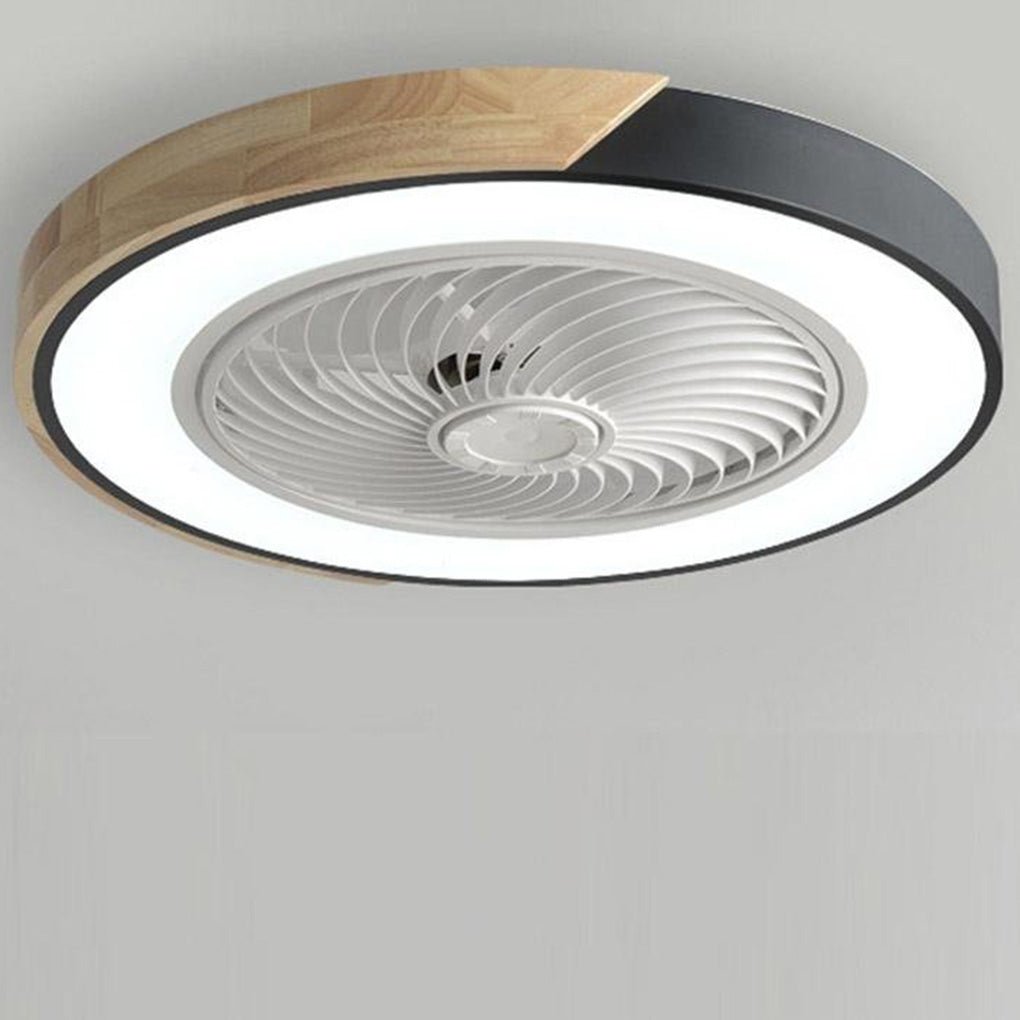 Skanto | Integrert LED Taklampe og Vifte Uten Blader med Fjernkontroll