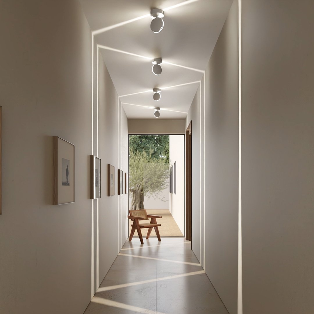 Skanto | LumaGlow - Slank utendørs LED-vegglampe