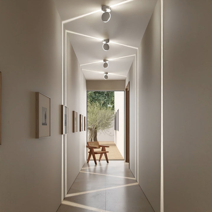 Skanto | LumaGlow - Slank utendørs LED-vegglampe