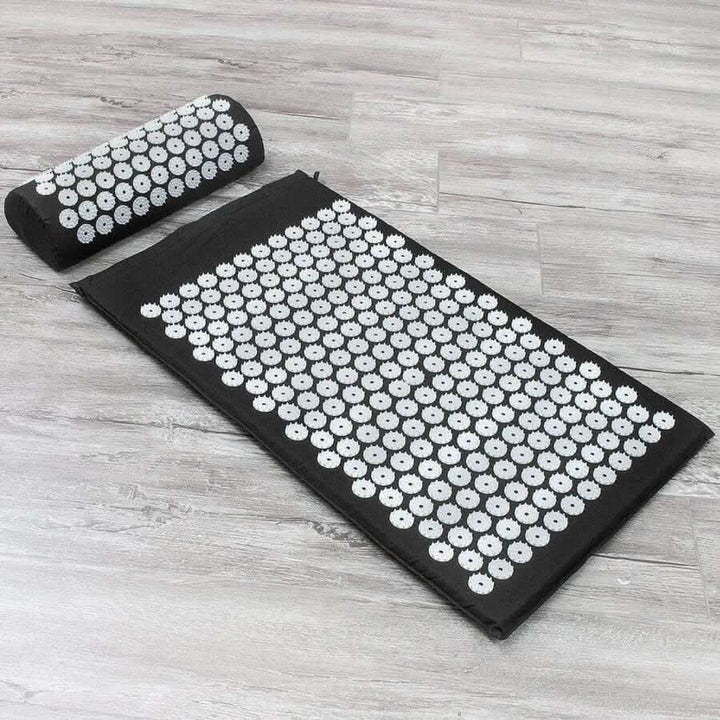 Skanto | Akupressur yogamatte & pute sett for naturlig smertelindring & avslapning