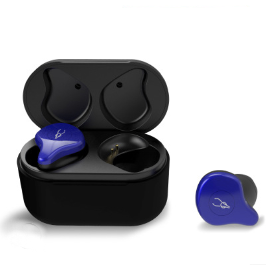 Skanto | Bluetooth 5.0 TWS Ørepropper med Ladeetui, Stereo HiFi Lyd & HD Mikrofon, for Løping, Kjøring & Treningssenter