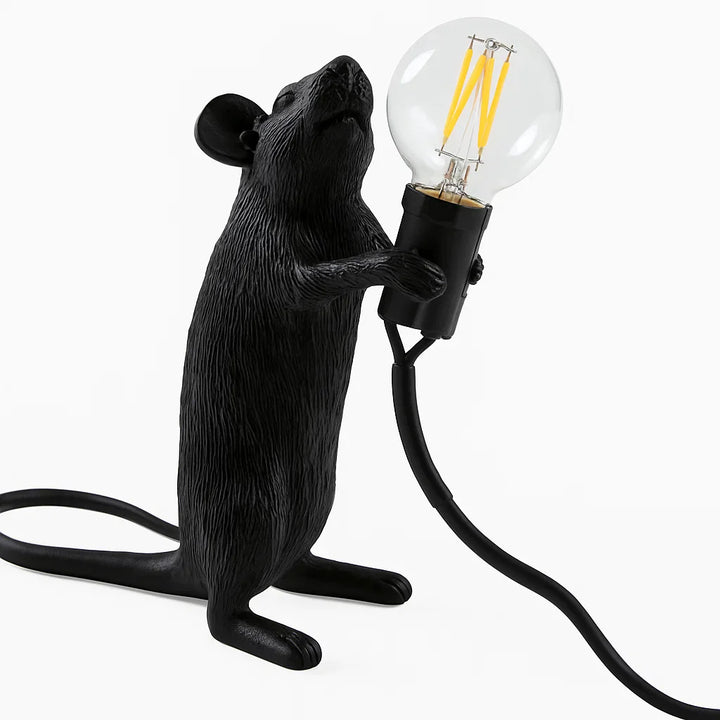 Skanto | LED Harpiks Mus Bordlampe Moderne Belysning