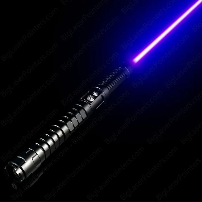 Blazing Blue høyeffekts taktisk laserlampe - BlazeBeam
