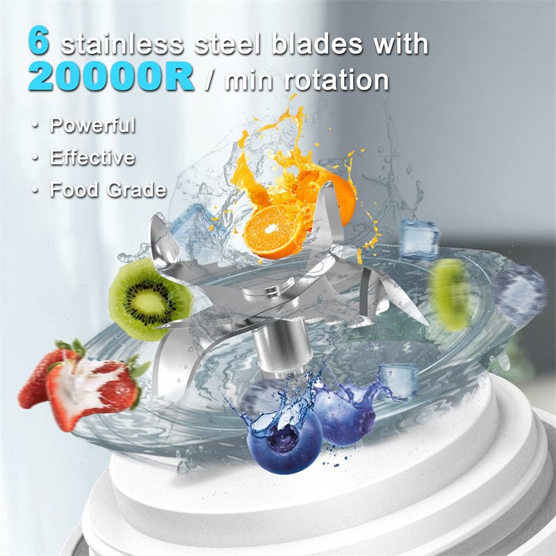 Skanto | BlendJuicer Pro – Bærbar Smoothie Blender for Sunne Drikker Hvor Som Helst
