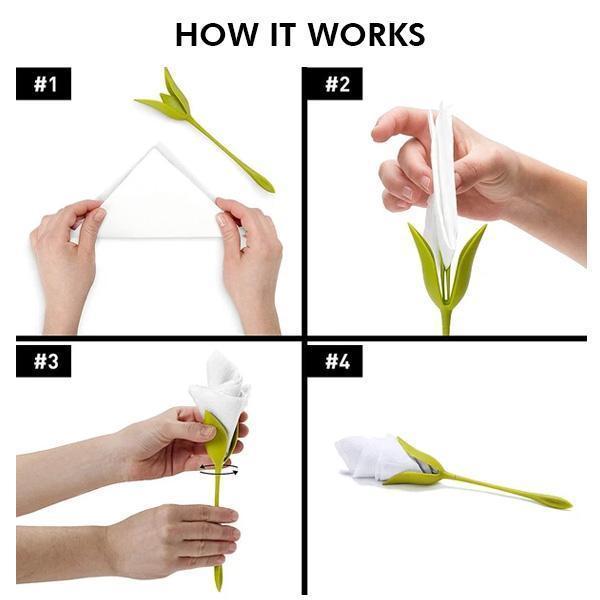 Skanto | Bloom Papir Serviettmappe