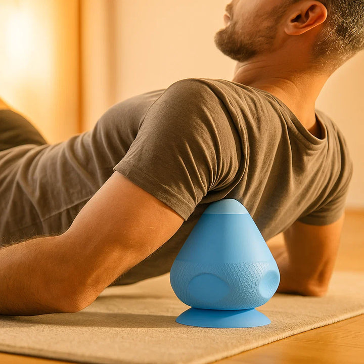 Skanto | Trigger Point Selv Massasje Ball med Sugekop