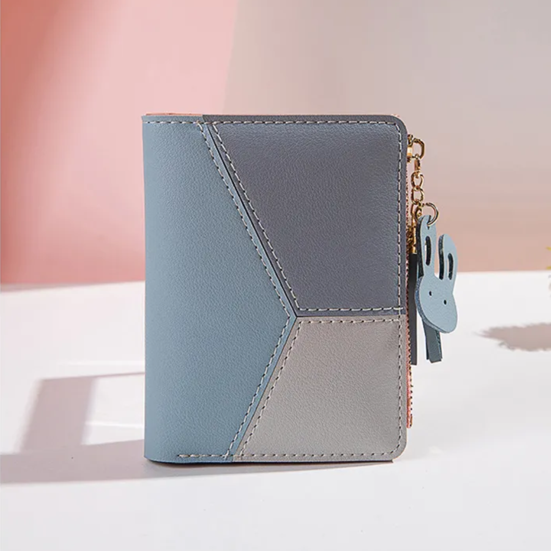 Mini lommebok med trendy dusk Skanto