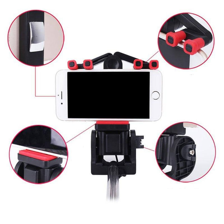 Skanto | Selfie Stang "Image Arc" med 360° Rotasjon & Bluetooth Fjernkontroll