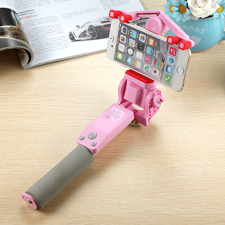 Selfie-Stick "Image Arc" med 360°-Drehung og Bluetooth-Fernbedienung