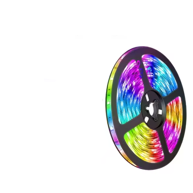 USB LED STRIPE MED FARGEENDRING - RGB LYS FOR ROMDEKORASJON & TV BAKBELYSNING | Skanto