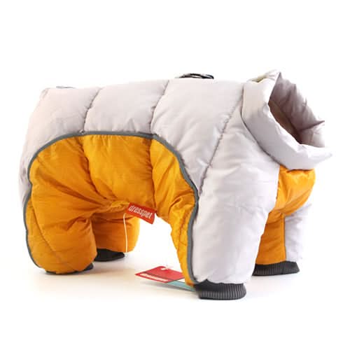 Varm og wasserdichte Winterjacke für Hunde mit reflektierenden Streifen
