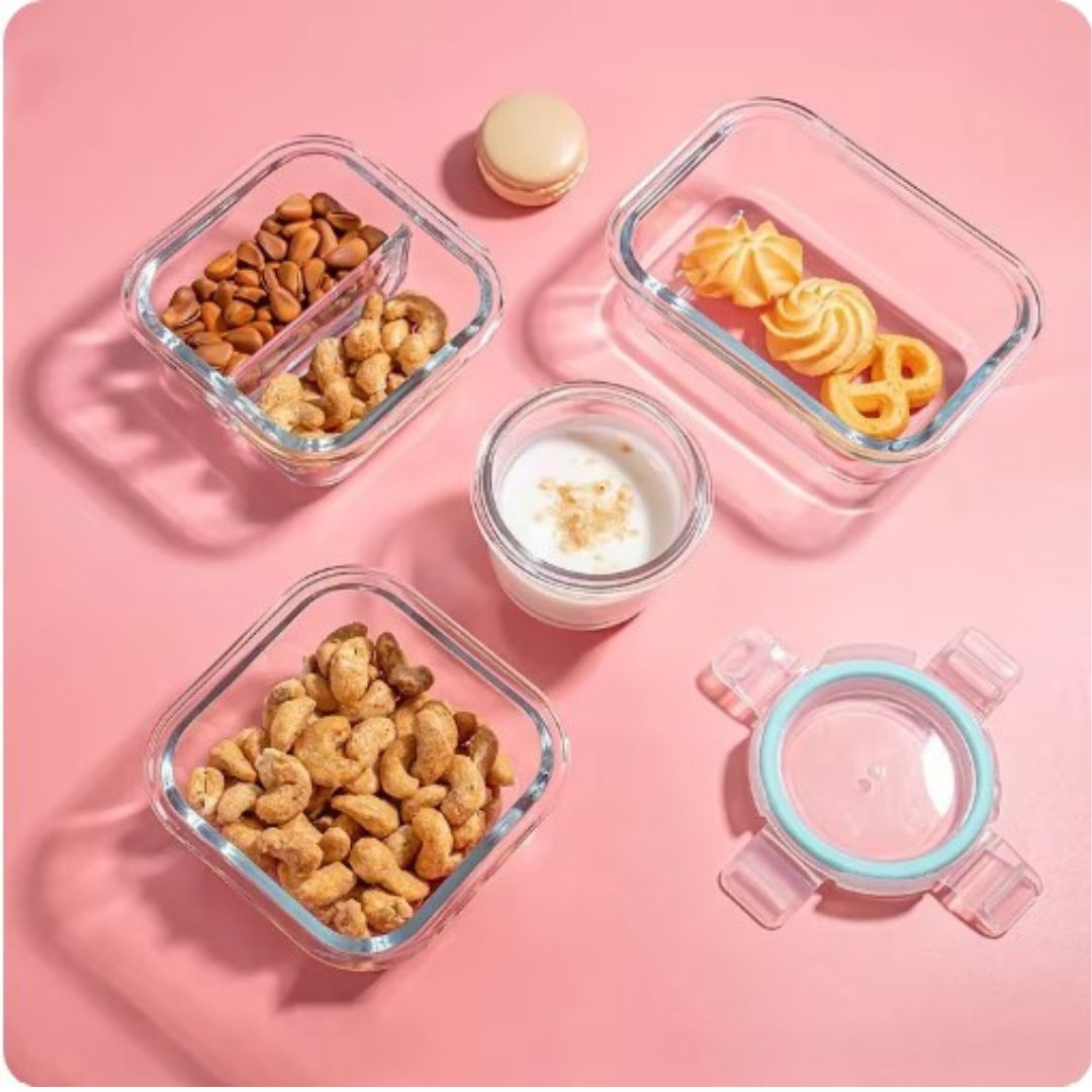 Frendorf | Borosilikatglass Lunsjboks - GlassGuard Bento