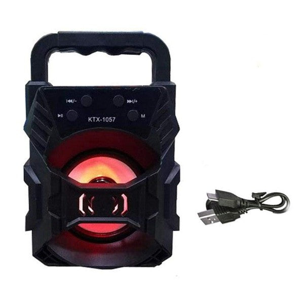SoundPulse Trådløs Høyttaler – Bluetooth Høyttaler med FM, USB & Lysshow | Skanto