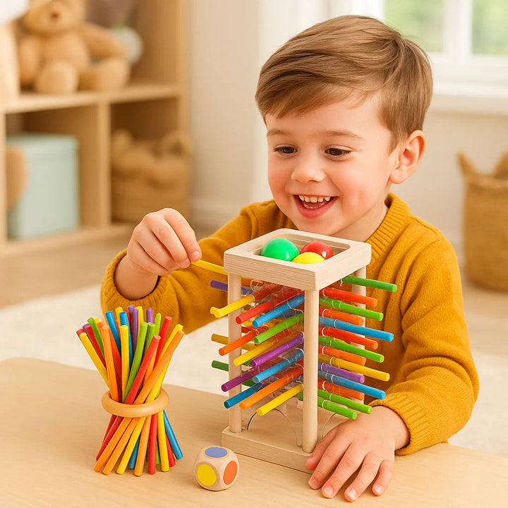 Skanto | Educational 3i1 Tre Ball og Stang Ferdighetspill