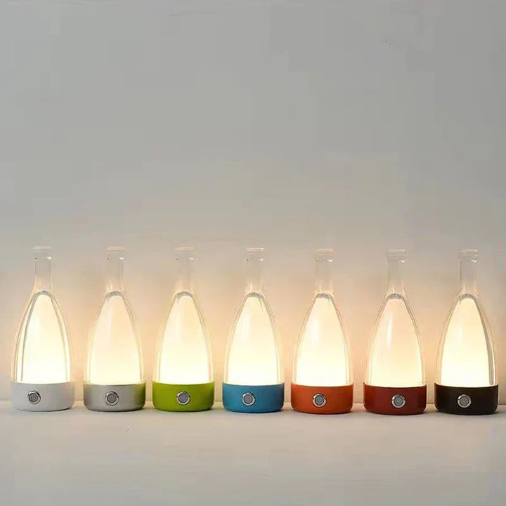 Skanto | CorkGlow - Vinflaske Bordlampe