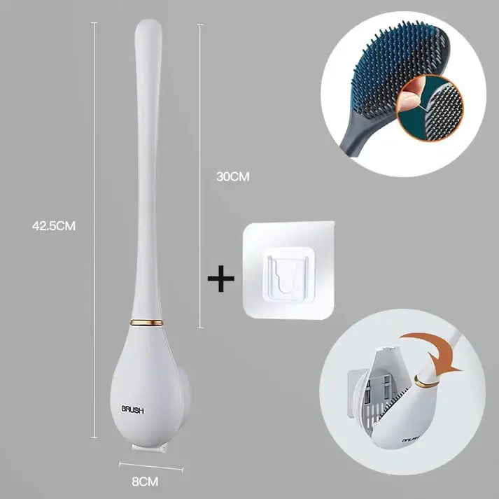 Skanto | Elegant og hygienisk toalettbørste laget av silikon - SmartBrush
