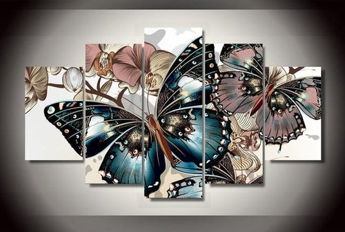 5 Piece Butterfly Garden - GemPaint Kit | Skanto