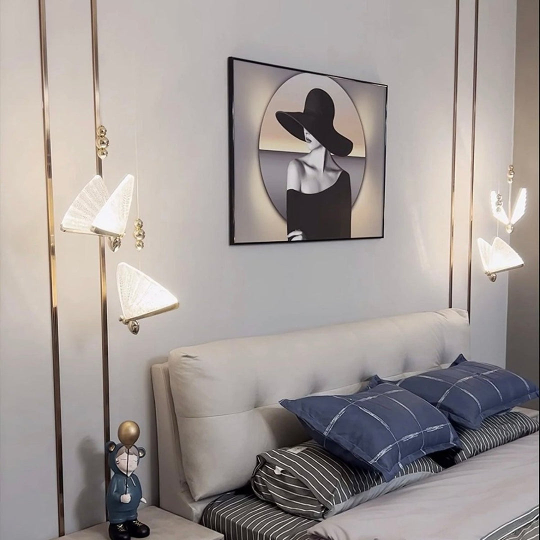 Skanto | FlareWing – Kunstnerisk sommerfuglformet LED pendellampe