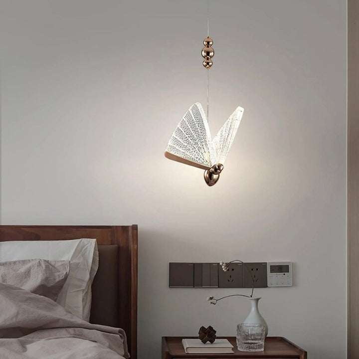 Skanto | FlareWing – Kunstnerisk sommerfuglformet LED pendellampe